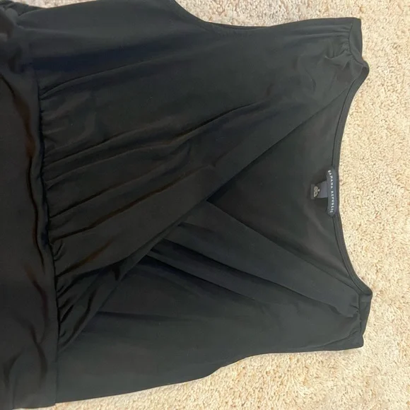 Banana Republic Dressy Black Sleeveless Top Size Small - Picture 8 of 10